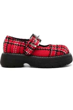 Msgm Mary Janes con fibbia e platform