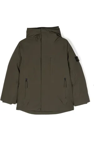 Stone Island Cappotto con motivo Compass