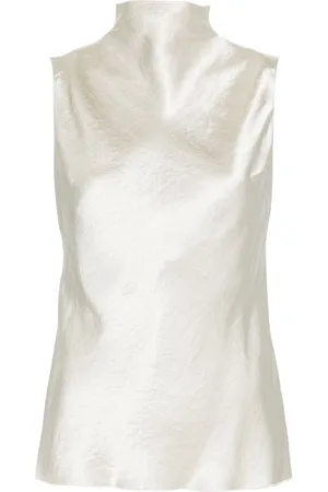 Nanushka Blusa Colson a collo alto