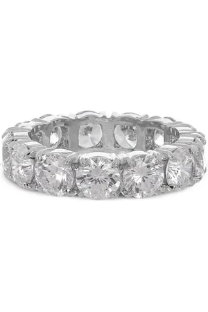 FANTASIA BY DESERIO Anello Eternity in oro bianco 14kt