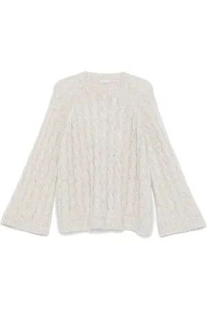 Brunello Cucinelli Maglione a maglia intrecciata