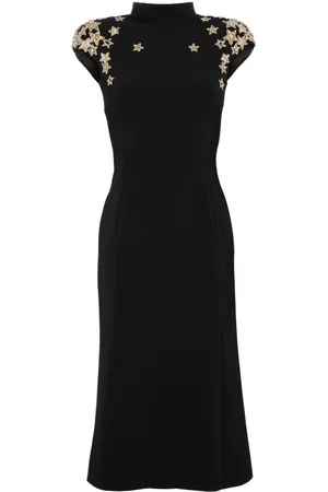 Jenny Packham Abito da sera Comet con ricamo