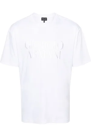 Giorgio Armani T-shirt con ricamo