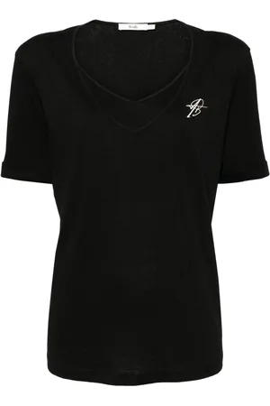 B+AB T-shirt con scollo a V