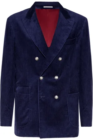 Brunello Cucinelli Blazer a coste