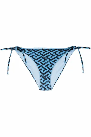 VERSACE Slip bikini con stampa