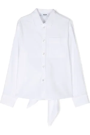 Msgm Camicia con ricamo