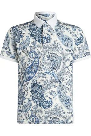 Etro Polo con stampa paisley
