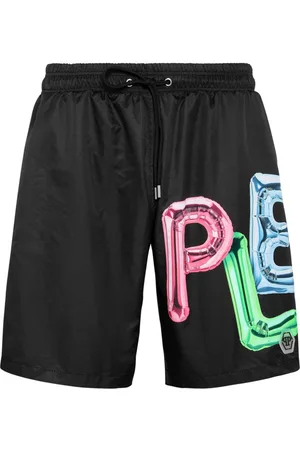 Philipp Plein Costume da bagno Bombing Graffiti