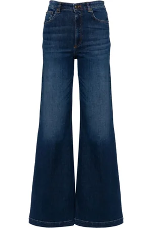 Twin-Set Jeans con bottoni con logo inciso