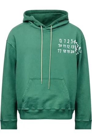 Maison Margiela Felpa con stampa Numbers
