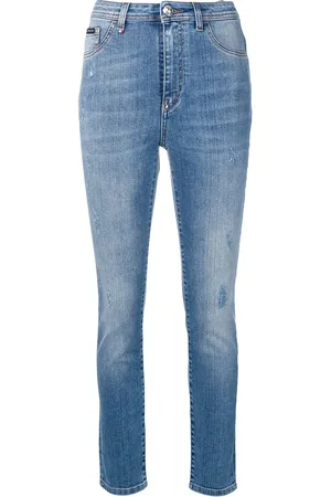 Philipp Plein Jeans skinny a vita alta