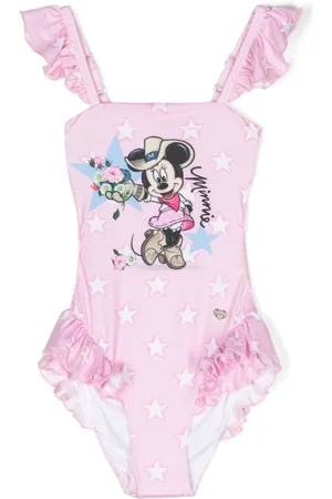MONNALISA Costume intero con stampa grafica