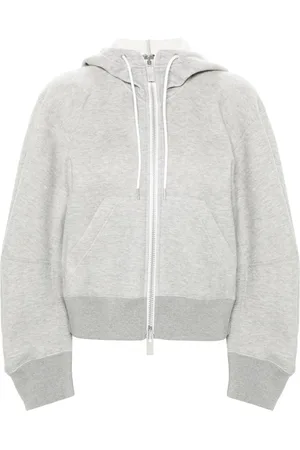 SACAI Felpa Sponge Sweat con cappuccio