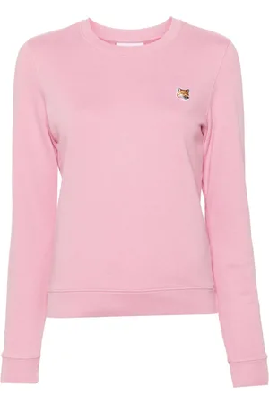 Maison Kitsuné Felpa con applicazione Fox Head