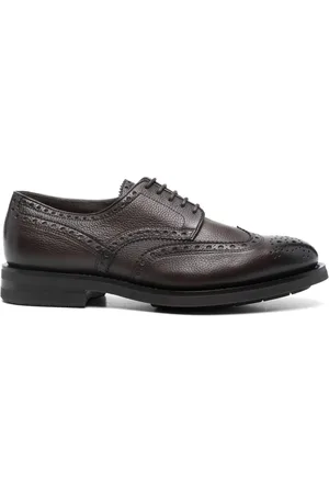 santoni Stringate in pelle