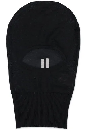 Rick Owens Passamontagna con bordo a coste