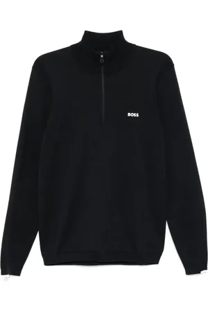 HUGO BOSS Maglione a collo alto con stampa