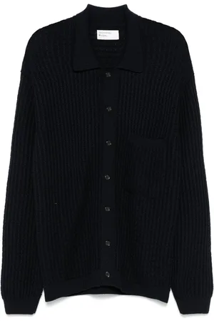 Universal Works Cardigan con colletto classico