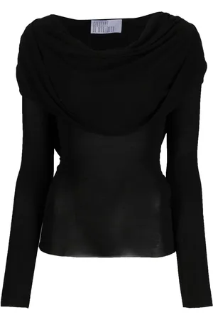 GIUSEPPE DI MORABITO T-shirt con dettaglio drappeggiato