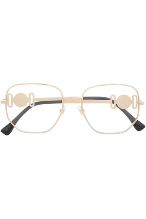 VERSACE Occhiali squadrati con logo