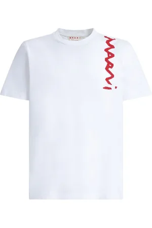 Marni T-shirt con dettagli a lettere