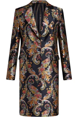 Etro Cappotto con stampa paisley