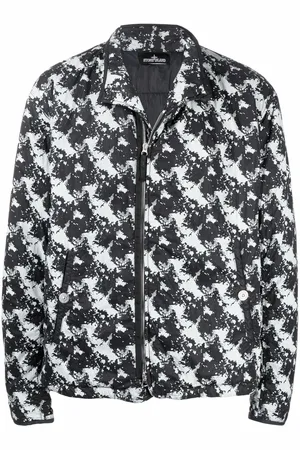 Stone Island Bomber con stampa