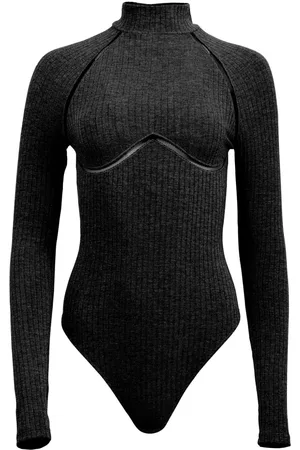FLEUR DU MAL Body con bordo a coste