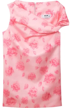 Msgm Abito corto a fiori