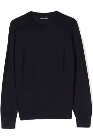 Emporio Armani Maglione con effetto jacquard