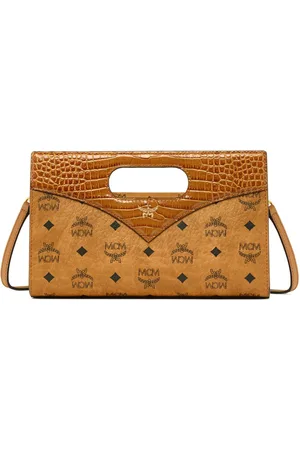 MCM Borsa tote mini con stampa Diamond Visetos