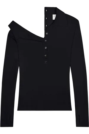 Courrèges Maglione con bottoni