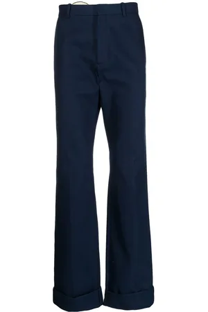 RAF SIMONS Pantaloni dritti sartoriali
