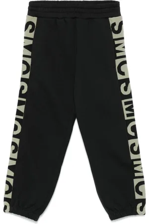 Stella McCartney Pantaloni sportivi con logo jacquard