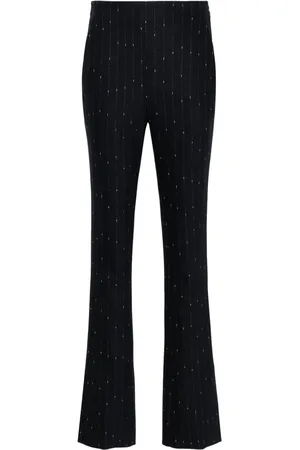 GENNY Pantaloni sartoriali gessati