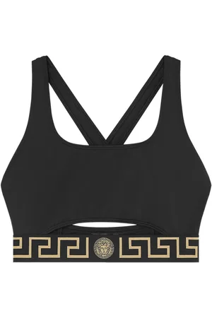 VERSACE Top bikini Greca