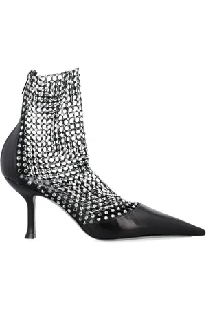 RENE CAOVILLA Stivali a calzino con strass