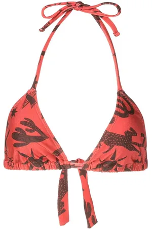 Lygia & Nanny Top bikini Iasmin con scollo all