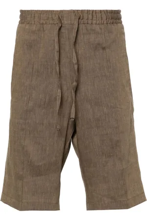 corneliani Shorts con effetto fiammato