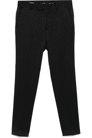 Karl Lagerfeld Pantaloni con logo jacquard