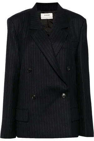 SYSTEM Blazer a righe