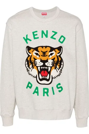 Kenzo Felpa con ricamo Lucky Tiger