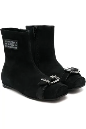 Maison Margiela Stivali con fibbia decorativa