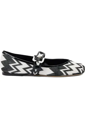 Missoni Ballerine con motivo a zigzag