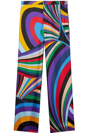 Puccini Pantaloni con stampa Iride