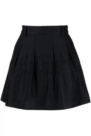 PEARLY GATES Minigonna jacquard con ricamo