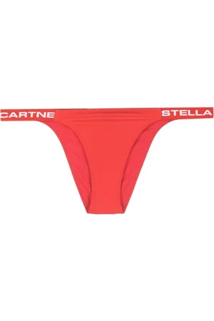 Stella McCartney Slip bikini con stampa