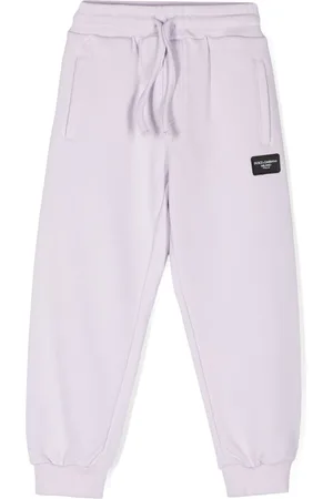 Dolce & Gabbana Pantaloni sportivi con applicazione logo