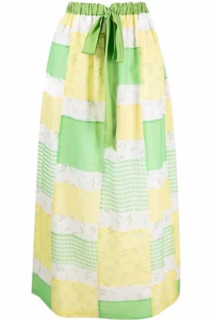 A.N.G.E.L.O. Vintage Cult Gonna con motivo patchwork a fiori anni 